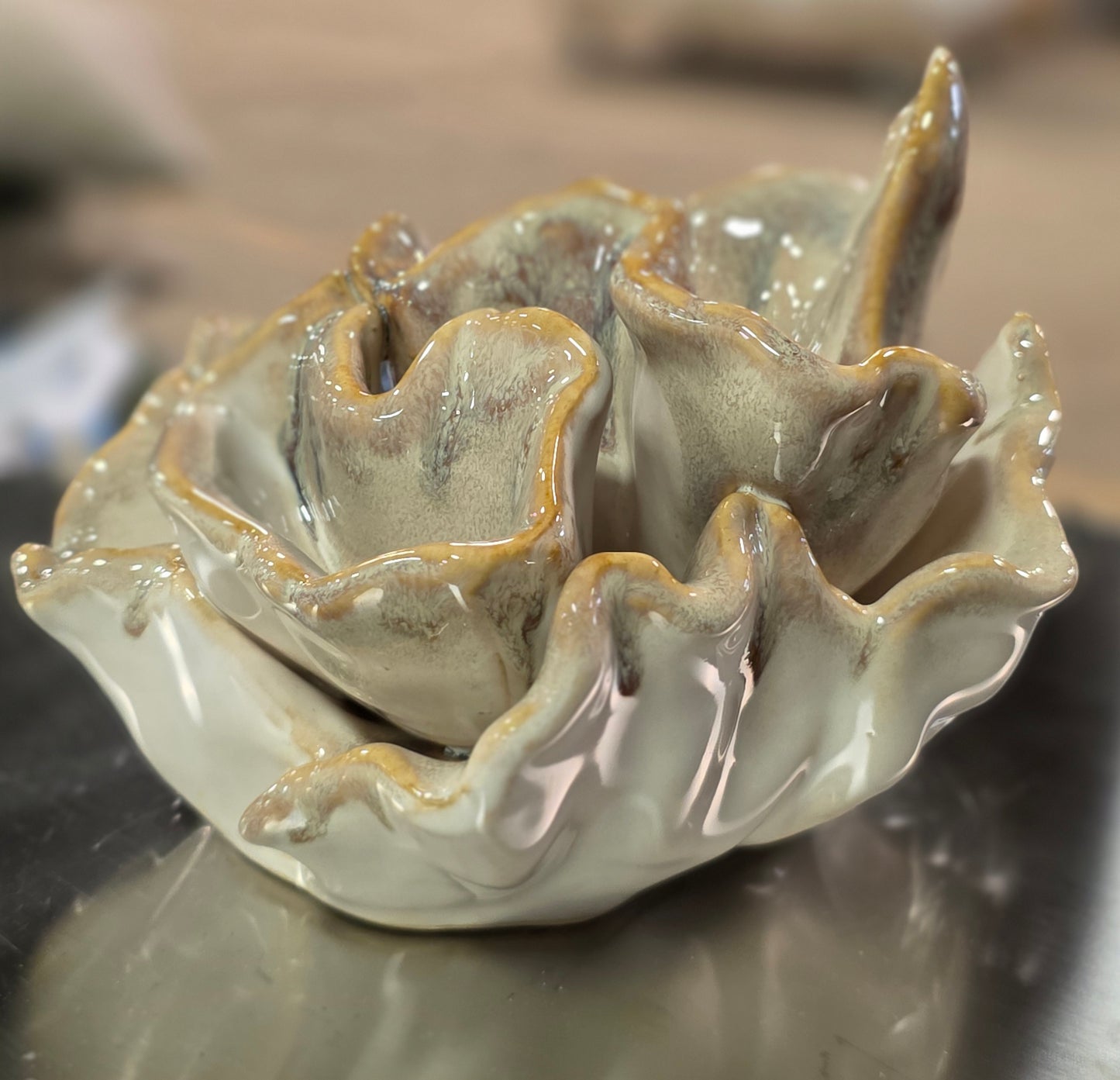 Coral Ceramic Decorative Object - Threshold™ designed with Studio McGee AS-IS