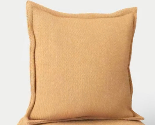 Faux Natural Outdoor Knit Pillow Cushion Tan - Threshold™ PICKUP ONLY