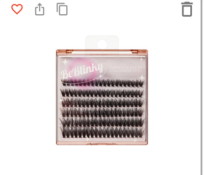 Be blinky lash clusters