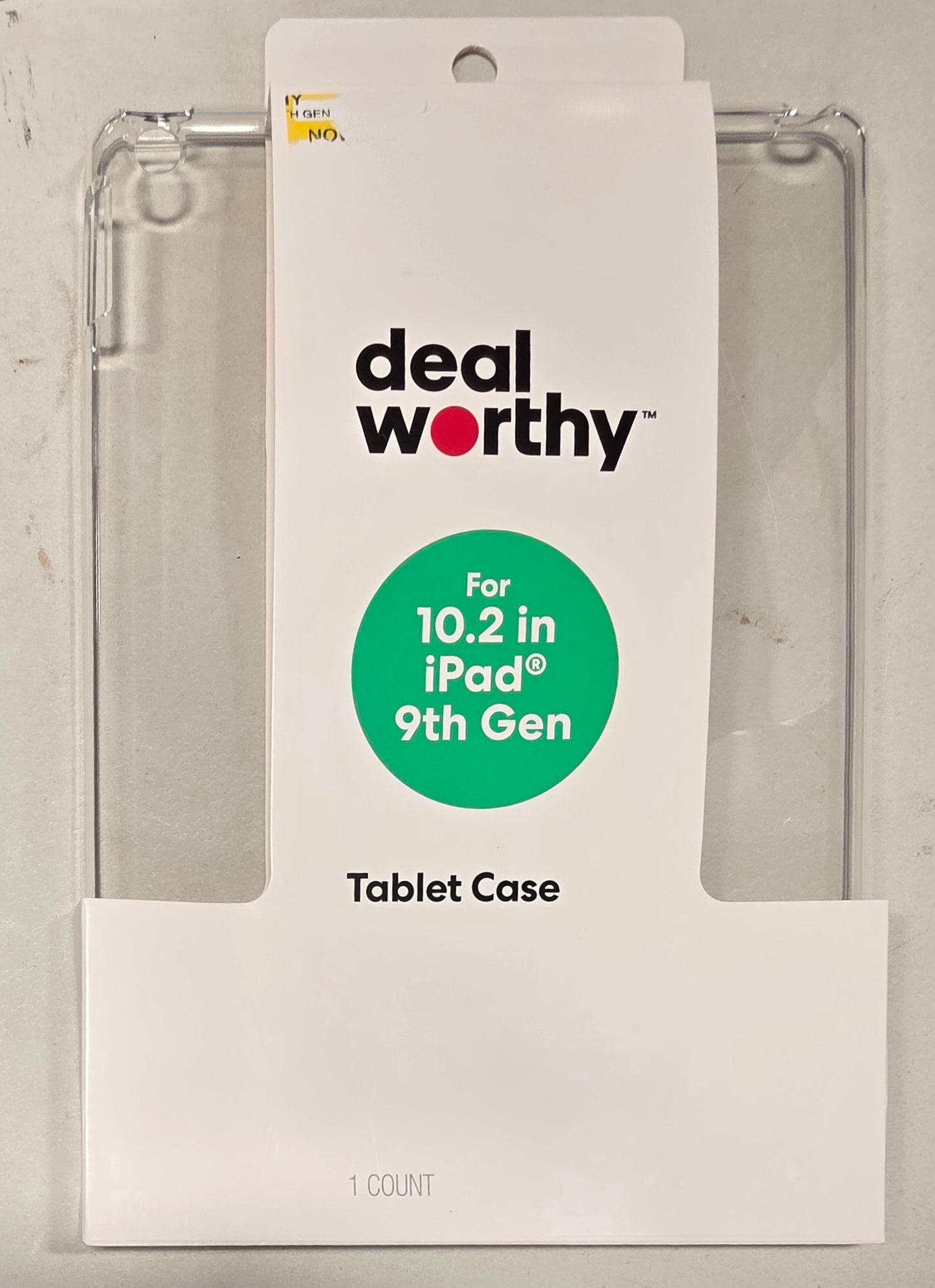iPad (9th Gen) Case - dealworthy™ Clear