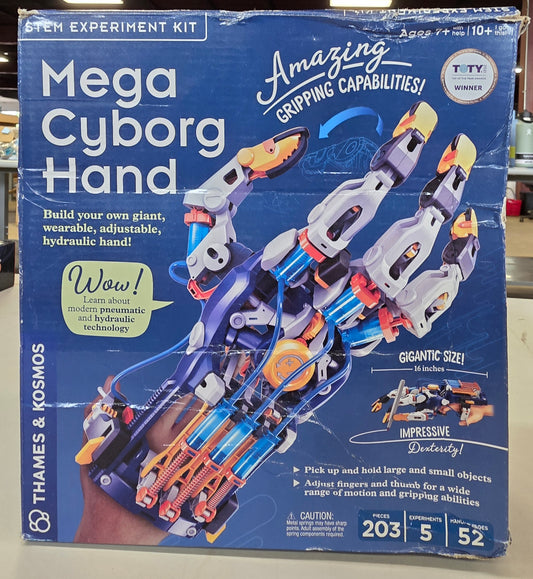 Thames & Kosmos Mega Cyborg Hand STEM Experiment Kit ;