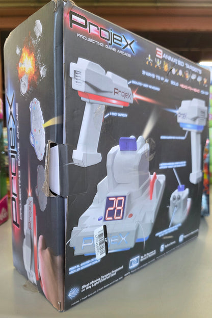 ProjeX Image Projecting Arcade Game: Interactive Laser Tag Toy