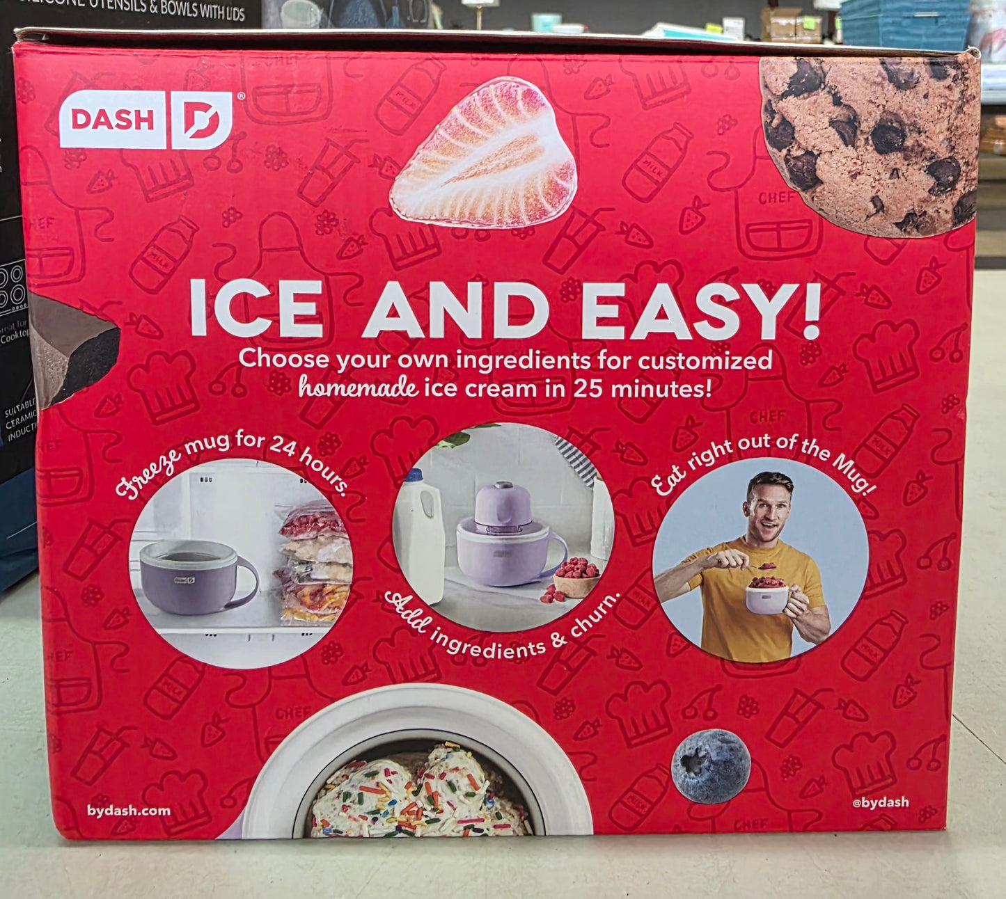 Dash My Mug Ice Cream Maker