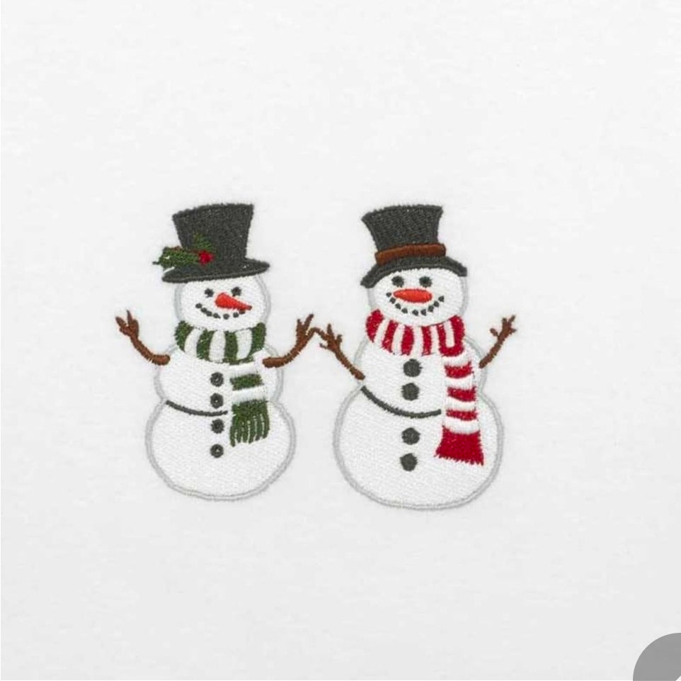 Winter Snowman Bath Towel Avanti Home