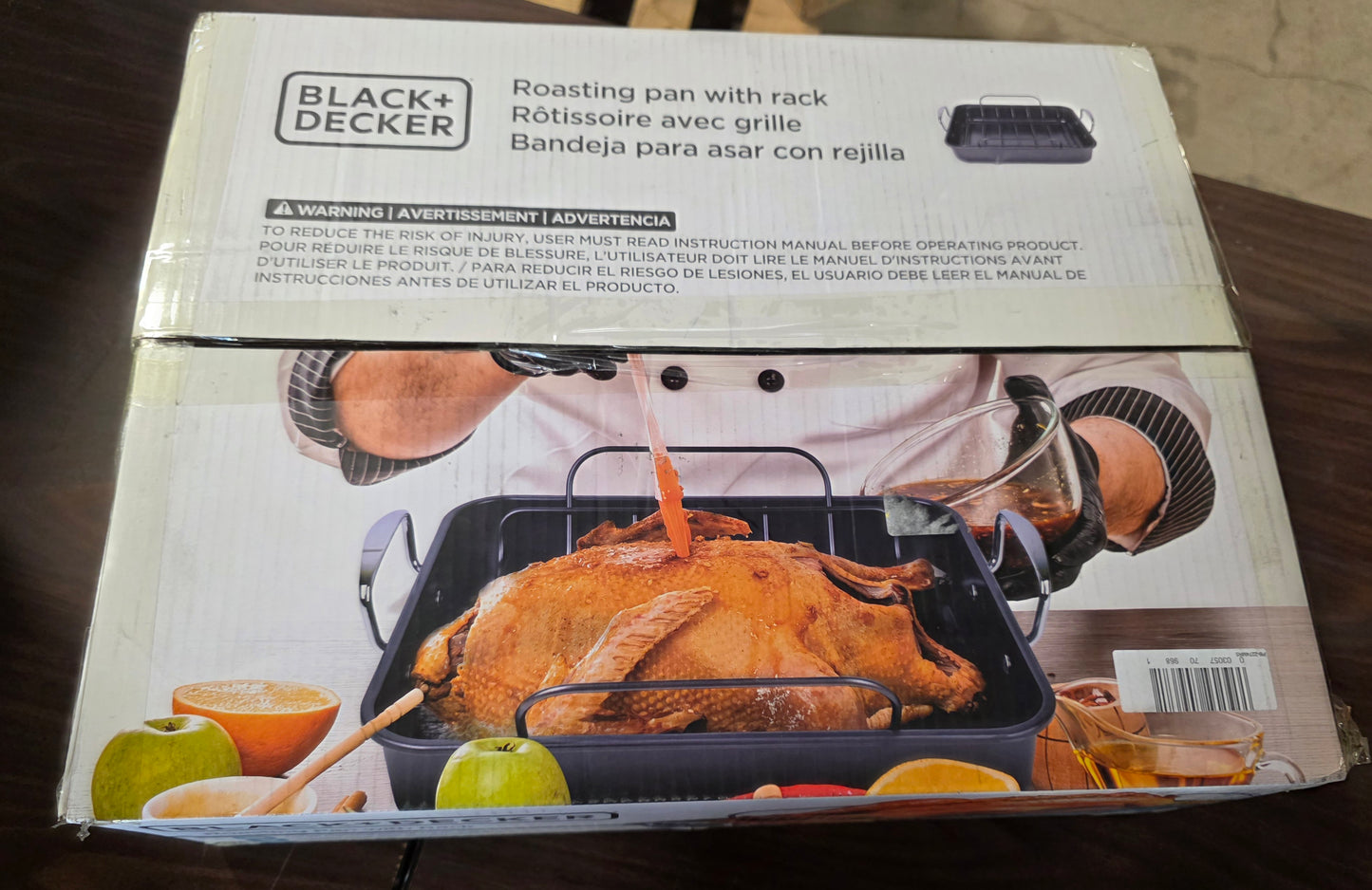 Black & Decker Roasting Pan with Rack