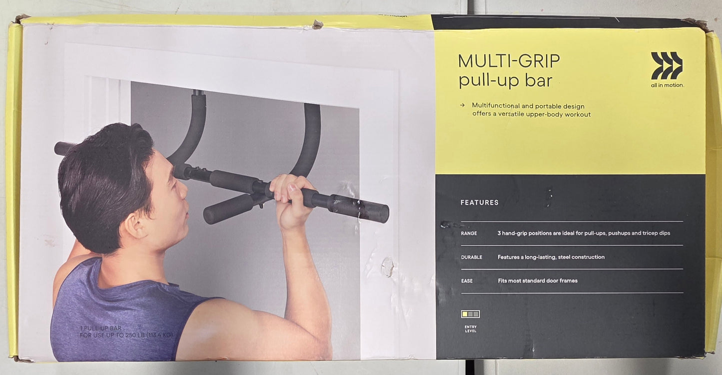 Multi-function Pull-Up Weight Bar 250lbs - All In Motion™: Iron Workout Equipment PICKUP ONLY