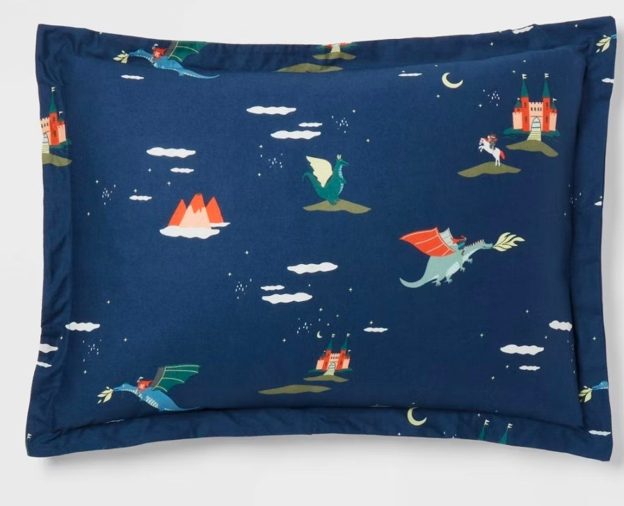 Twin Dragon Kids' Comforter Set