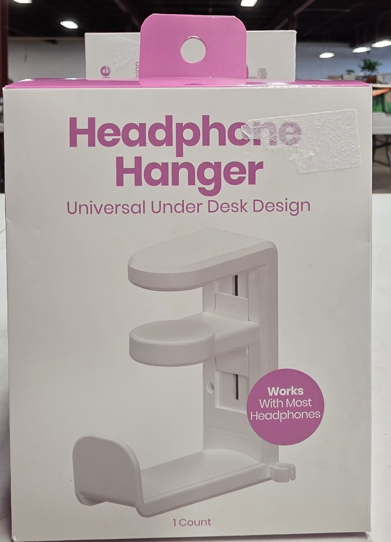 Headphone Hanger - Universal Under Desk Design