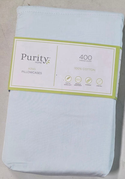 Purity Home King Pillowcase Set of 2
