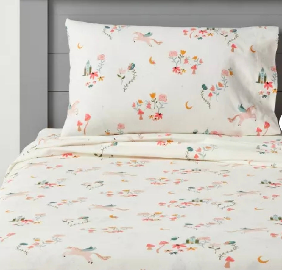 Full Sheet Set - Pegasus Cotton Kids' Sheet Set - Pillowfort