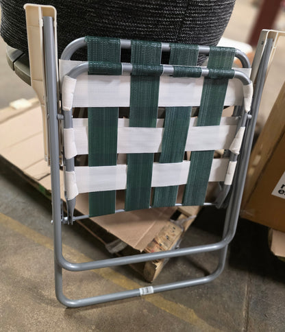 Folding Web Strap Chair PICKUP ONLY