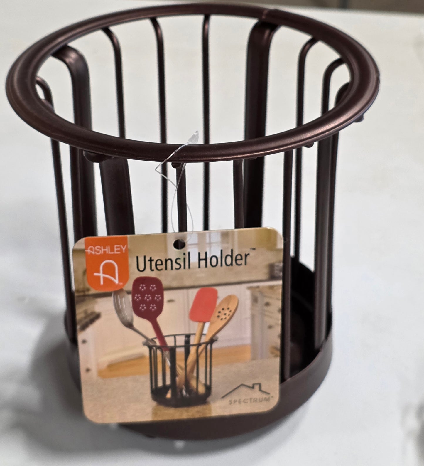 Utensil Holder, Bronze Ashley Coolection