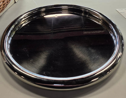 Silver Round Tray - Threshold™