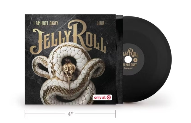 Jelly Roll Tiny Vinyl Edition - I'm Not Okay / Liar (vinyl 4 inch)
