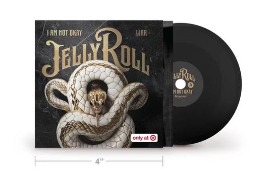 Jelly Roll Tiny Vinyl Edition - I'm Not Okay / Liar (vinyl 4 inch)