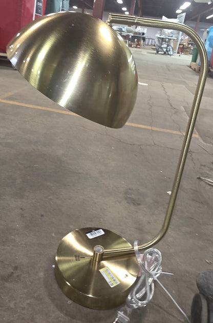 Glossy Metal Table Lamp Brass - Room Essentials™ AS-IS