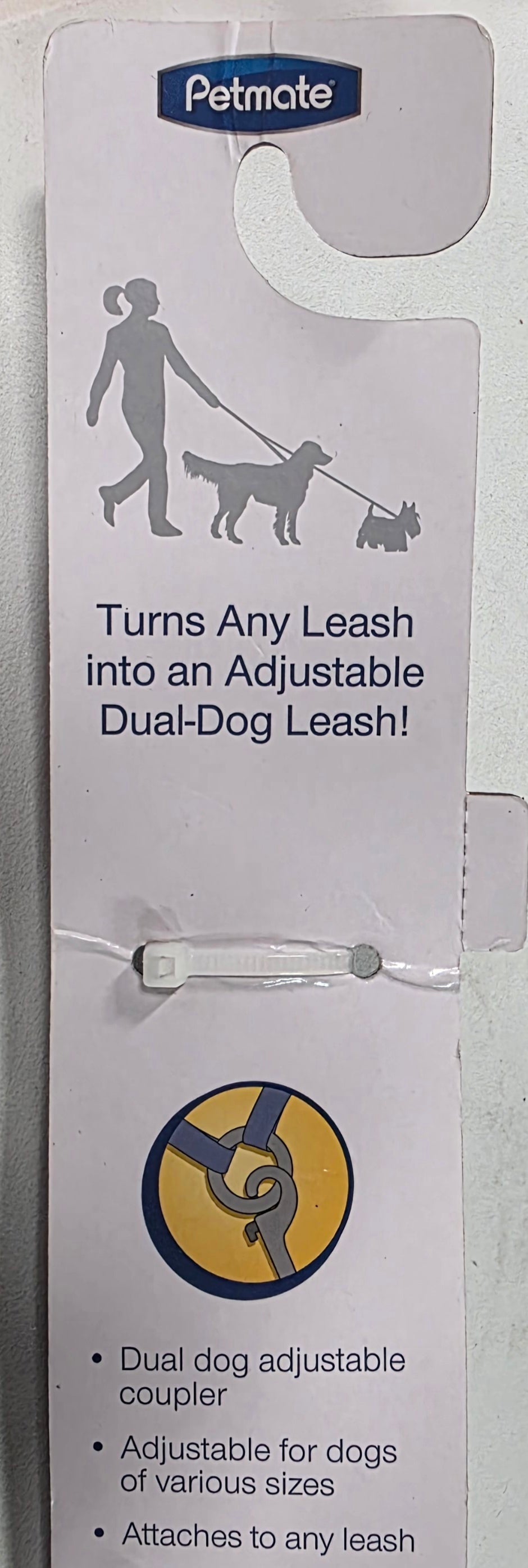 Pemate Take Two Adjustable Dog Leash for Small to Medium Dogs