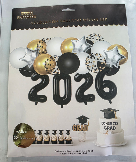 Balloon Decor Set - Graduation or other Event