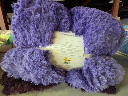 Celestial Garden Full/Queen Faux Fur Comforter