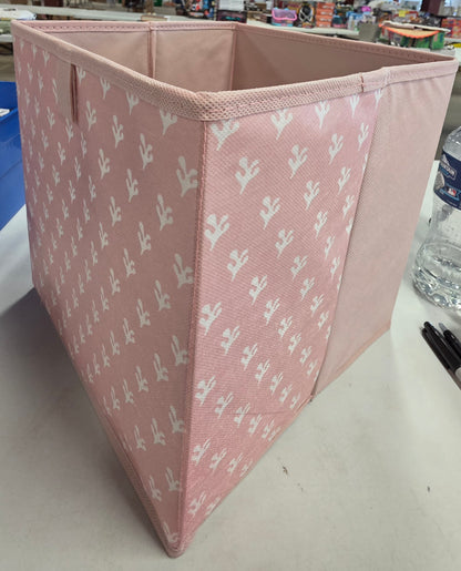 11''x10.5'' Collaspable Fabric Decorative Storage Bin