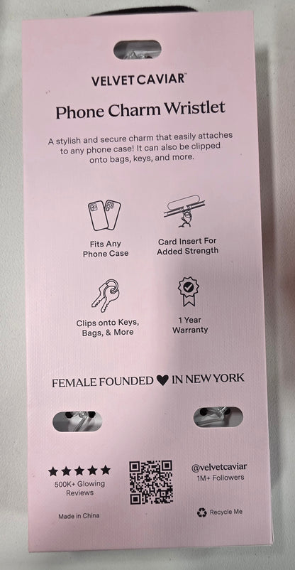 VELVET CAVIAR Phone Charm - Coffee Please: Mobile Decoration Accessory