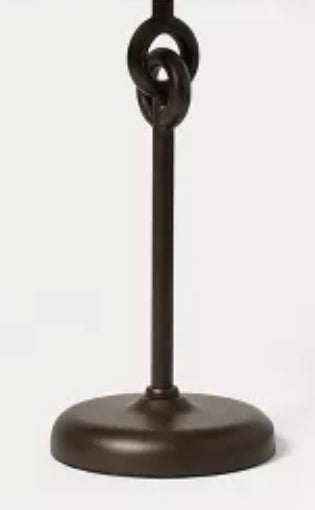 Metal Ring Table Lamp BASE Black - Threshold™ designed with Studio McGee