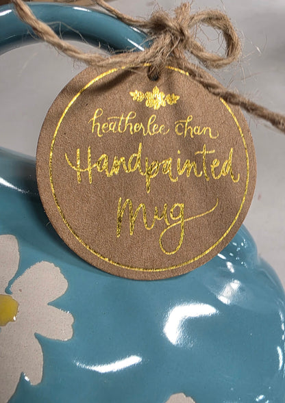 Handpainted Daisy's Mug