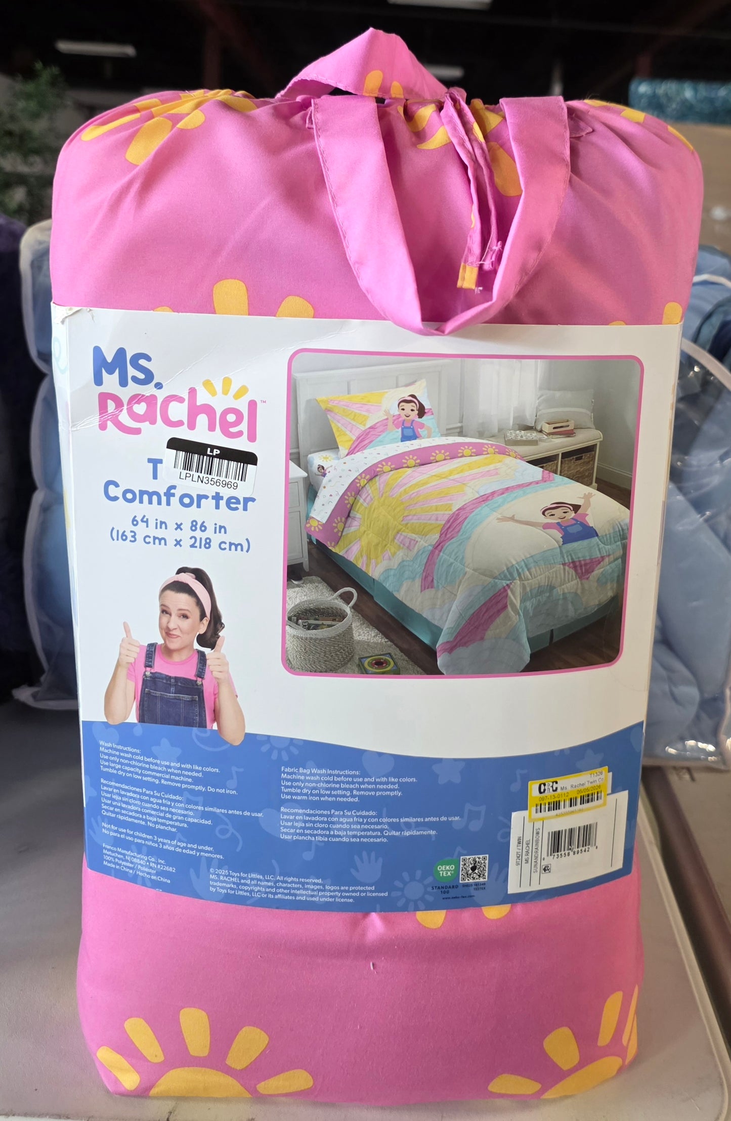 Ms. Rachel Twin Comforter