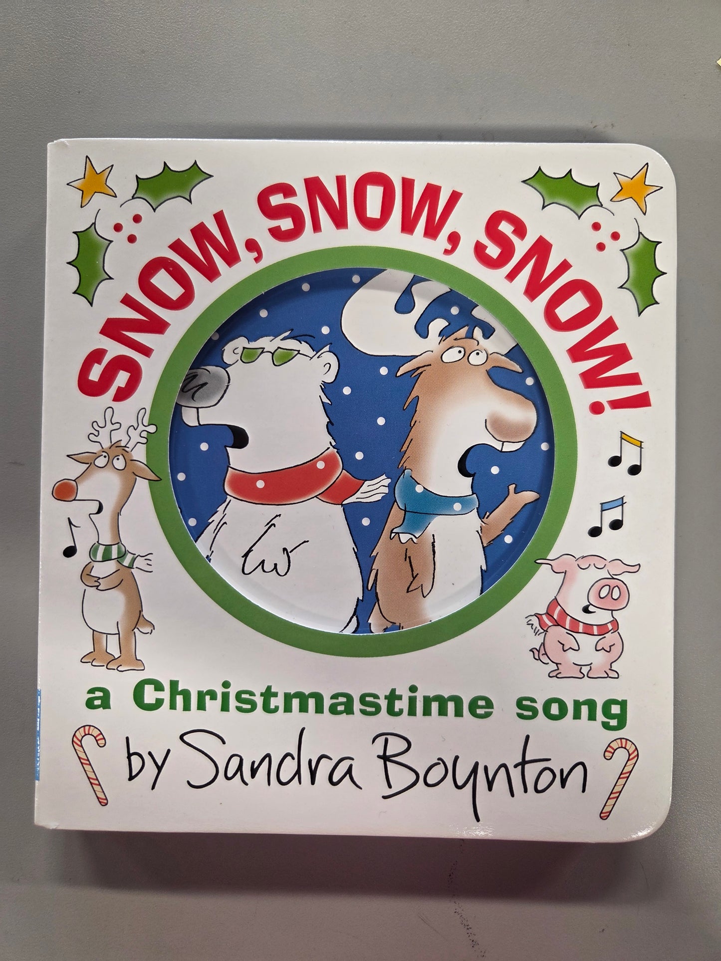 Snow, snow, snow! A Christmastime song by Sandra Boynton