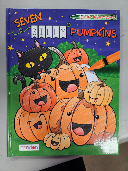 Seven silly pumpkins book