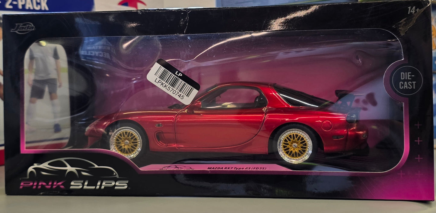 Jada Pink Slips Mazda RX7 Ford Toy Vehicle Die-Cast