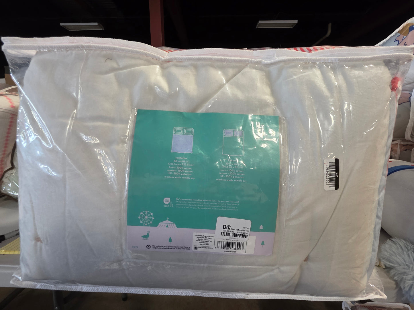 Full/Queen Comforter Set - Patisserie Scene Kids