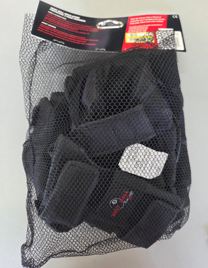 Eight ball kids' 8+ pad set 3pk: elbow, knee, wrist protection - OPEN PACKAGE