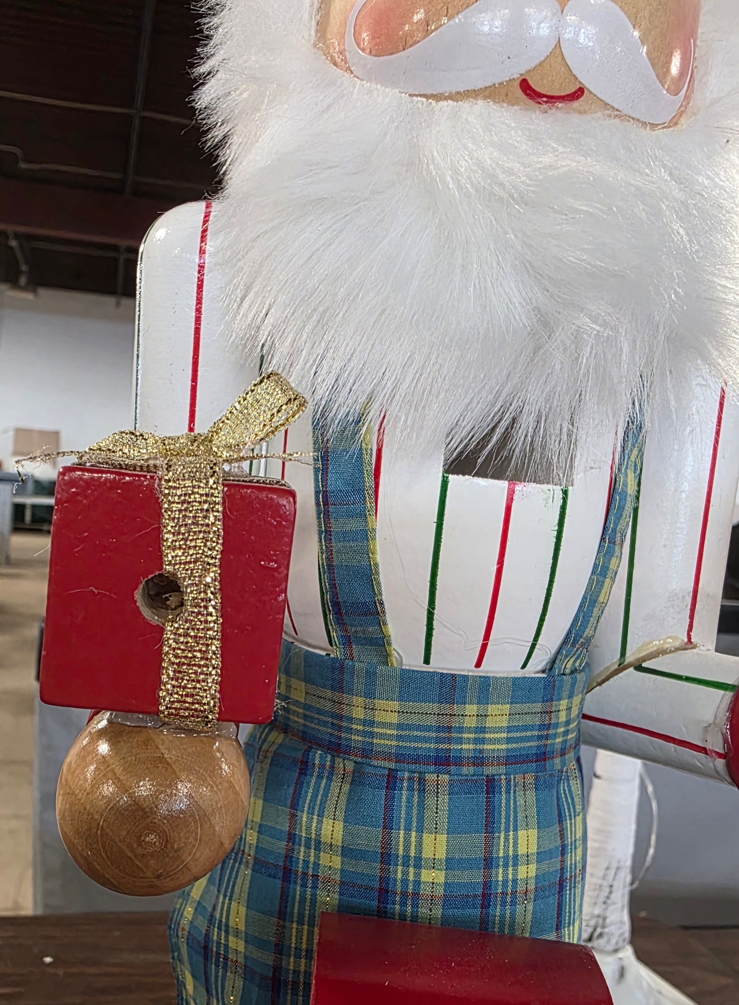 North Pole Trading Co. 24in Santa Mail Nutcracker 2025 - AS-IS