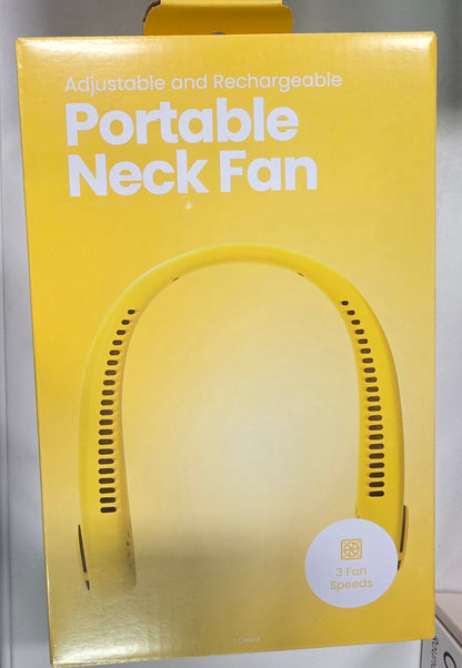 GEMS Portable Neck Fan - Yellow