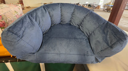 Corduroy Club Chair Navy - Pillowfort™  PICKUP ONLY