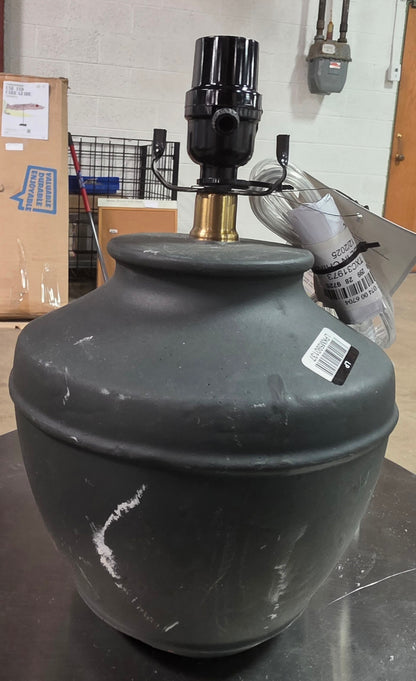Ceramic Lamp Base Black - Threshold™ designed with Studio McGee AS-IS