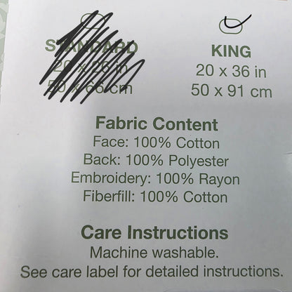 Modern Heirloom Brooke Pillow Sham King
