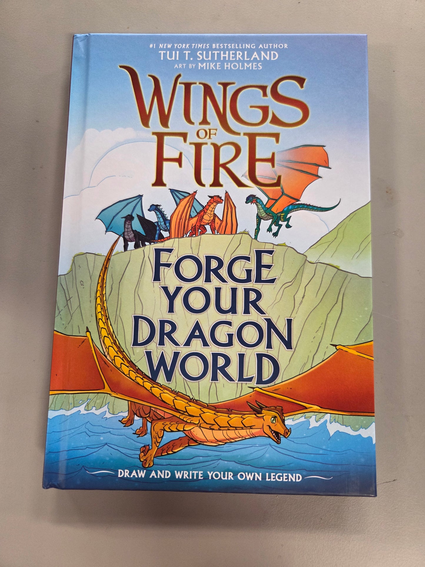 Wings of fire forge your dragon world book
