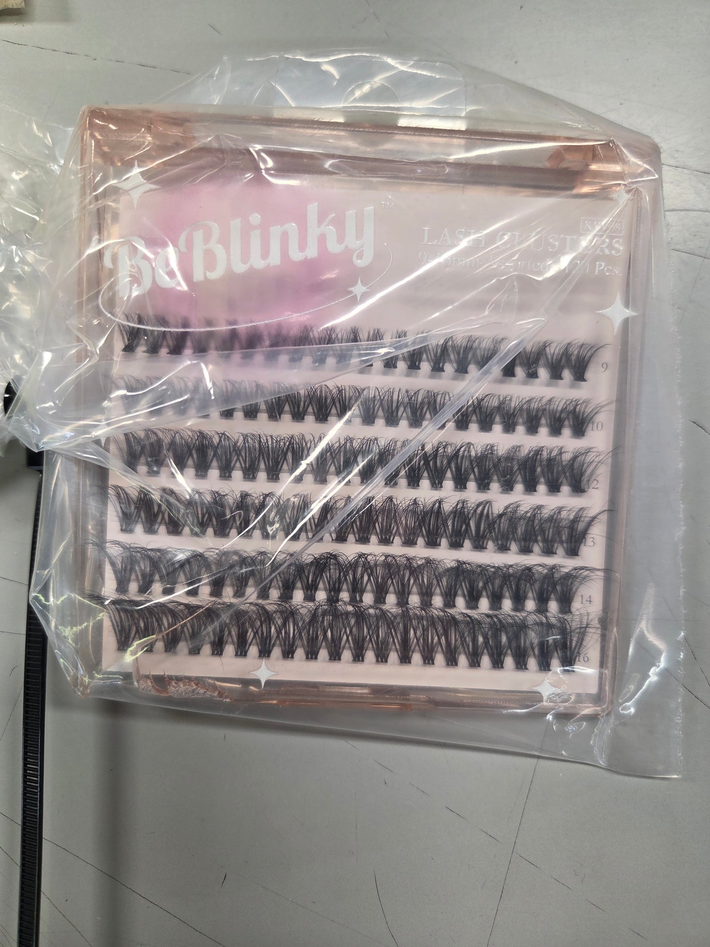 Be blinky lash clusters