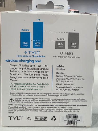 Medallion TYLT Wireless Charging Pad