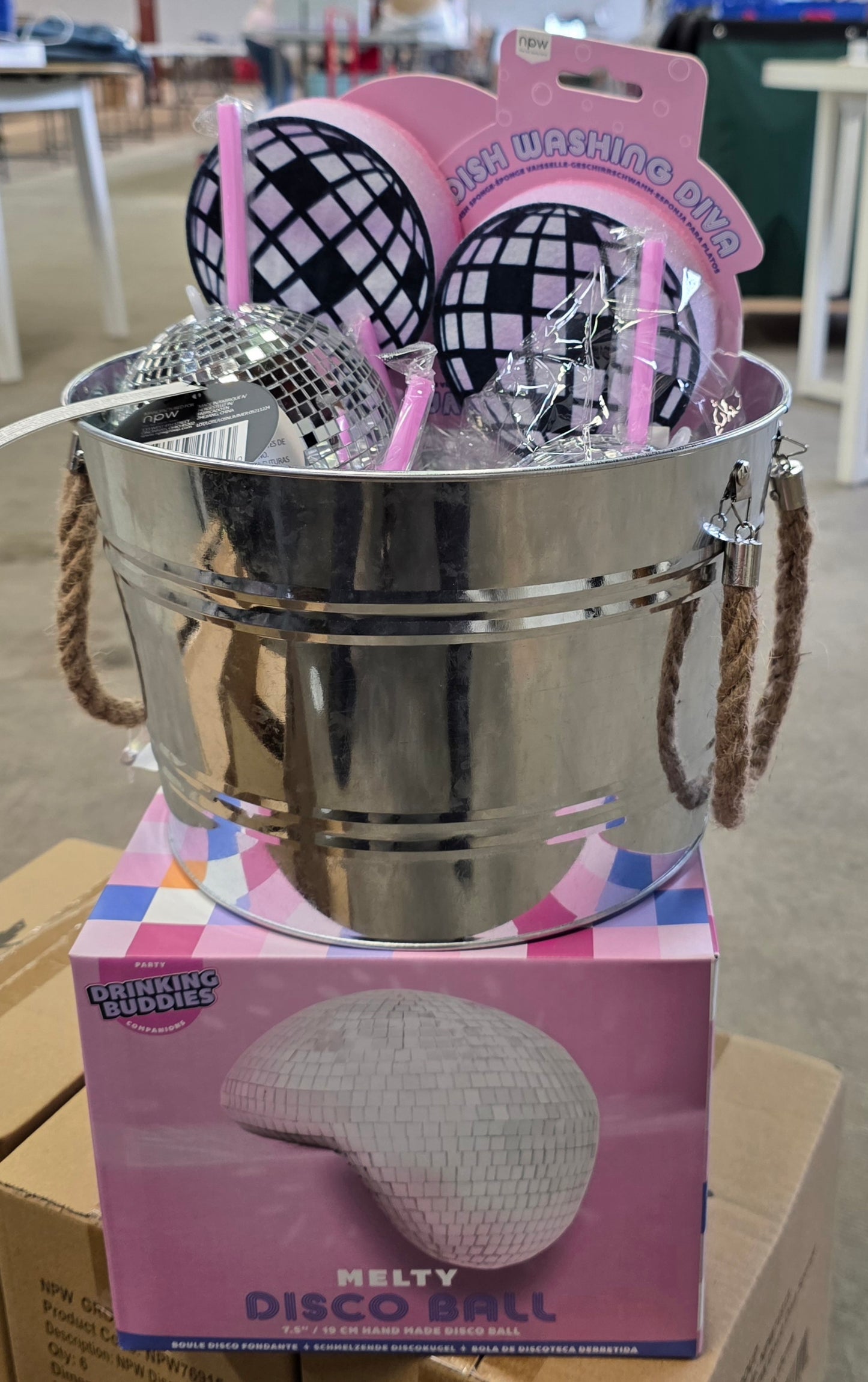 Its Party Time.  Get your Disco Party Time Pail  #2