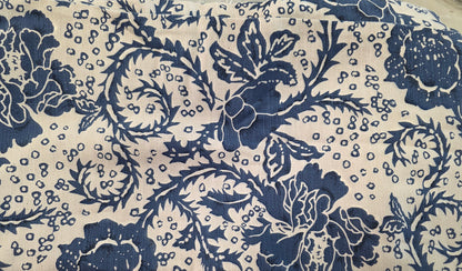 VHC Brands Dorset Navy Floral Pillowcase Set of 2 King