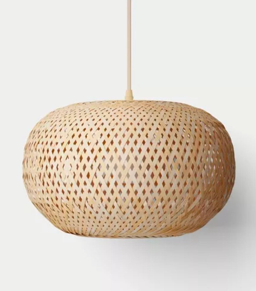 Shop all Room Essentials
Bamboo Woven Pendant Light - Room Essentials™ PICKUP ONLY