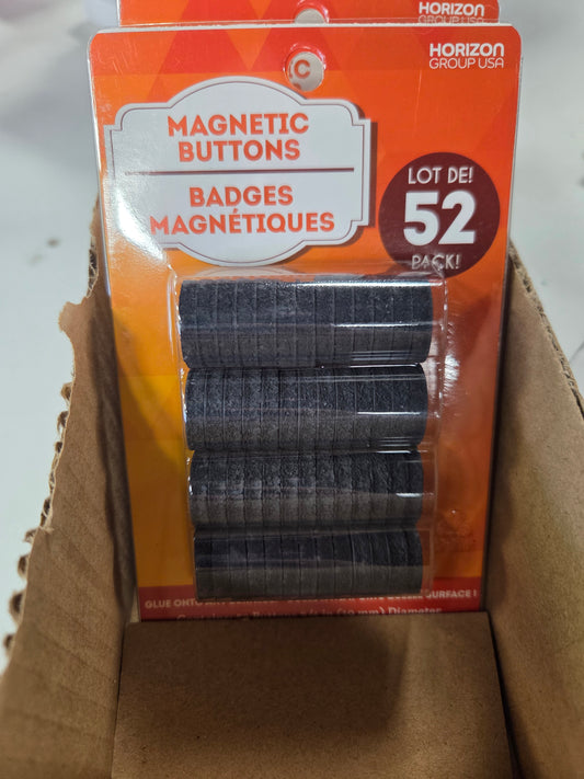 Magnetic buttons