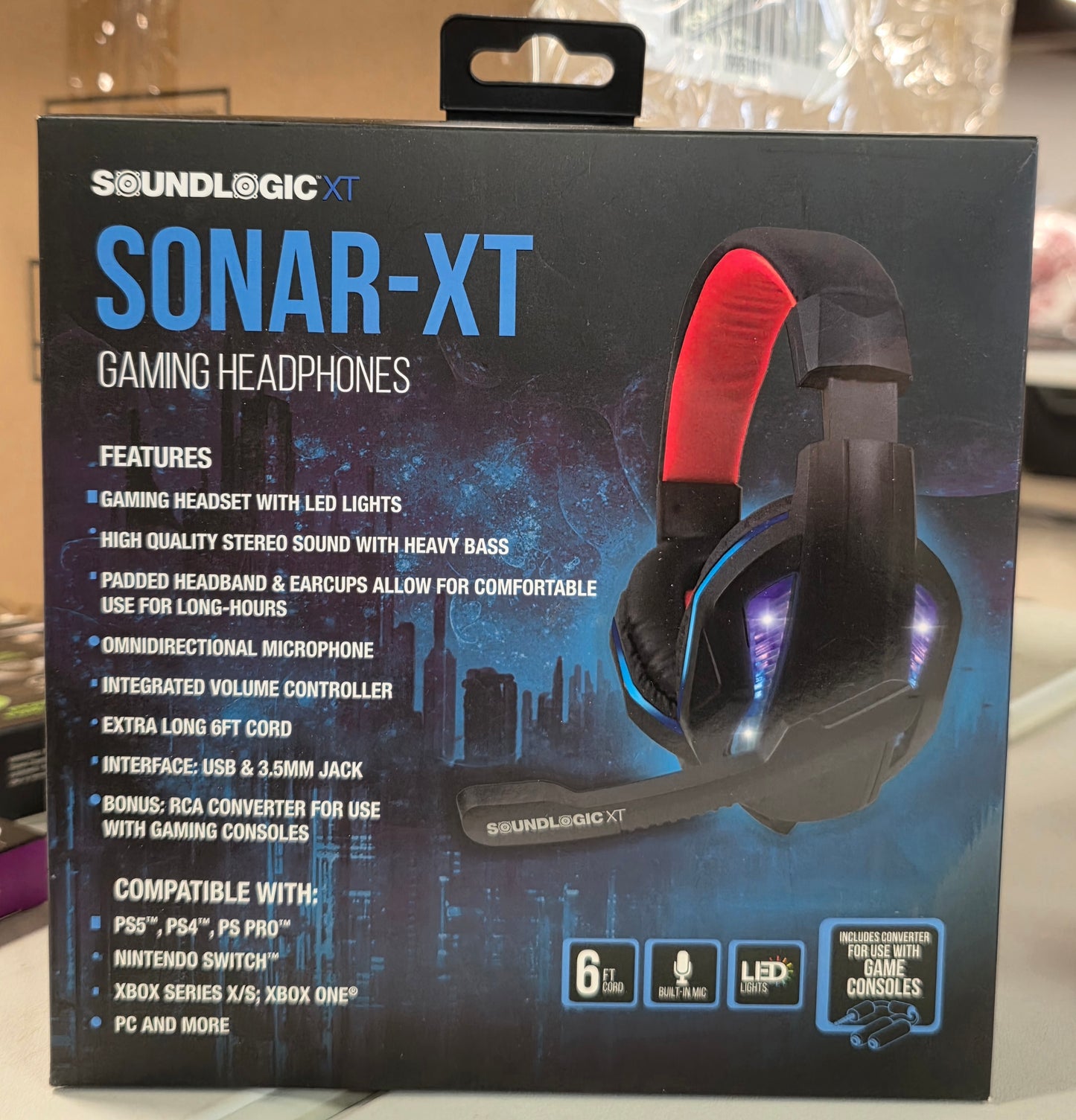 SOUNDLOGIC XT Sonar-XT Gaming Headphones