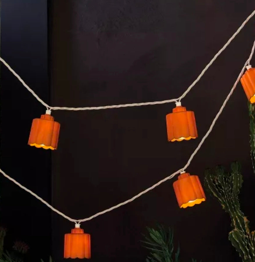 Terracotta LED String Lights
