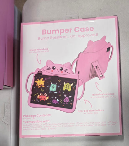 Vivitar Kids' Tablet Bumper Case Cat