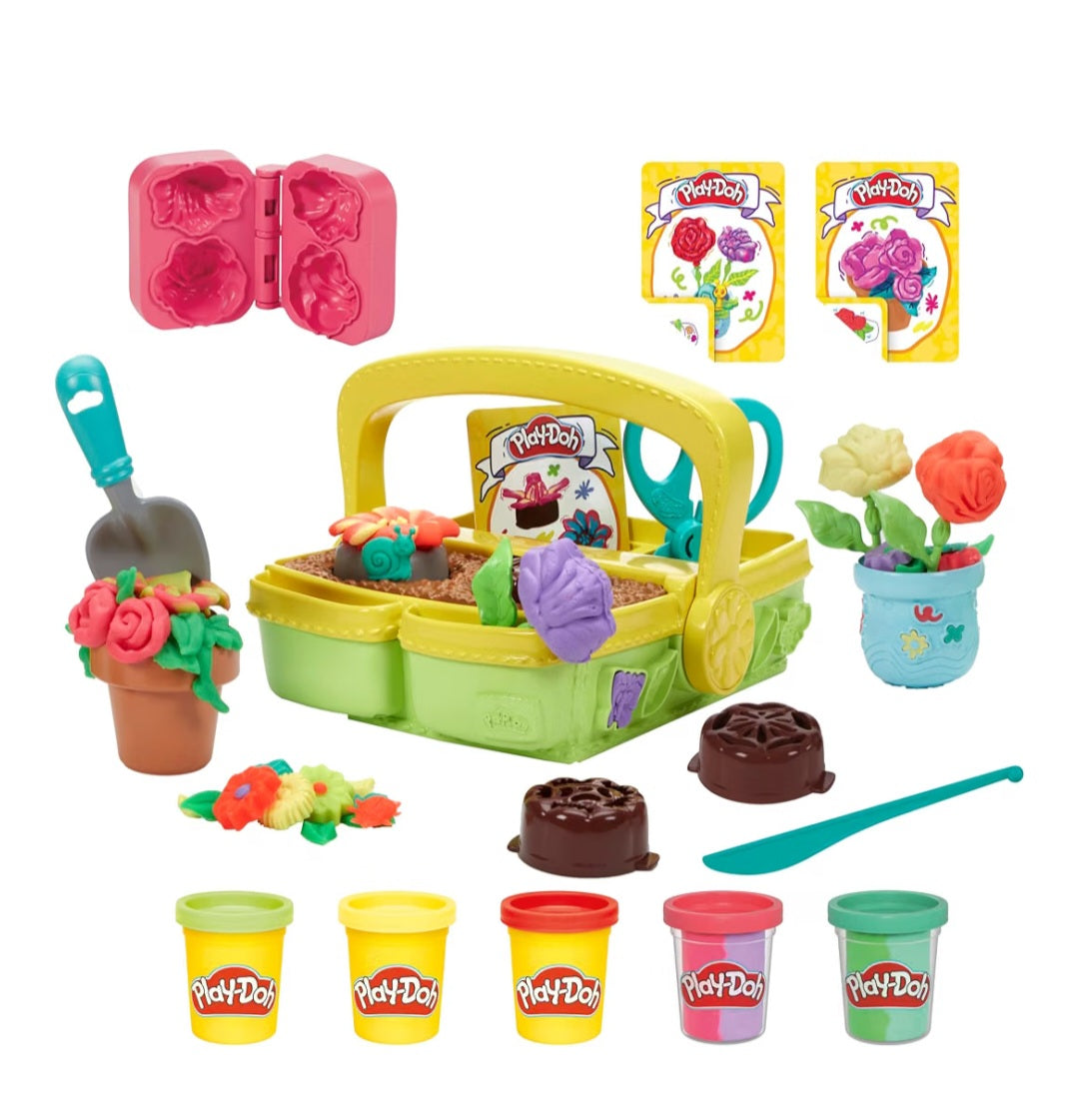 Play-Doh blooming flowers - DAMAGED BOX