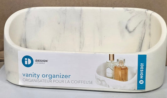 iDesign Vanity Organizer Marble Finish